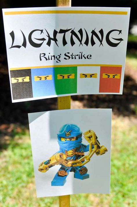 Ninjago Birthday Party Ideas, Lego Ninjago Birthday Party, Birthday Party Game Ideas, Lego Ninjago Party, Lego Ninjago Birthday, Party Game Ideas, Ninjago Birthday Party, 6th Birthday Party, Ninja Birthday Parties