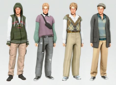 Ts4 Maxis Match Clothes Male, Sims 4 Earthy Clothes Cc Male, Sims 4 Cc Men Glasses, Sims4 Male Lookbook, Sims 4 Cc Maxis Match Male Outfits, Sims 4 Cc Cottagecore Clothes Male, Male Sims Lookbook, Male Maxis Match Cc Clothes, Sims 4 Cc Men Outfits