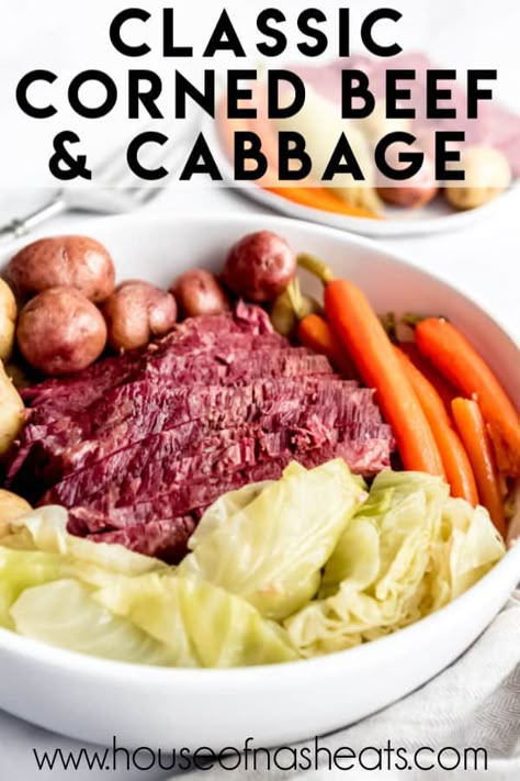 How To Make Corned Beef And Cabbage, One Pot Corned Beef And Cabbage, Stovetop Corned Beef And Cabbage, Stove Top Corned Beef And Cabbage, Easy Cornbeef And Cabbage, How To Cook Corned Beef And Cabbage, Corned Beef Sauce Recipe, Best Corned Beef And Cabbage Recipe, Crock Pot Corned Beef And Cabbage Recipe