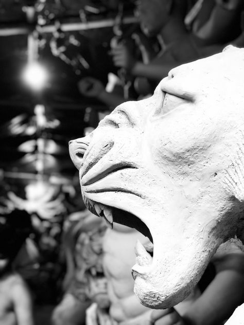 Photography. Black and white photography. Sculpture photography. Idol. Idol photography. Lion. Lion face. Lion sculpture. Durga puja. Creative. Original. Kumartuli. Kumartuli photography. Abstract. Abstract photography. Perspective. Perspective photography. Artisans. Bengal artisans. Shot on an iPhone X. Kumartuli Photography, Bengal Durga Puja, Durga Puja Photography, Durga Puja Creative, Photography Perspective, Sculpture Photography, Photography Abstract, Perspective Photography, Photography Sculpture