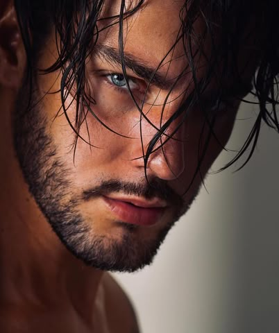 Long Stubble Beard Styles – Beard Beasts Konstantinos Laios, Hunting Adeline, Stubble Beard, Beard Styles Short, Blue Eyed Men, Black Hair Blue Eyes, 얼굴 그리기, Short Beard, Character Inspiration Male