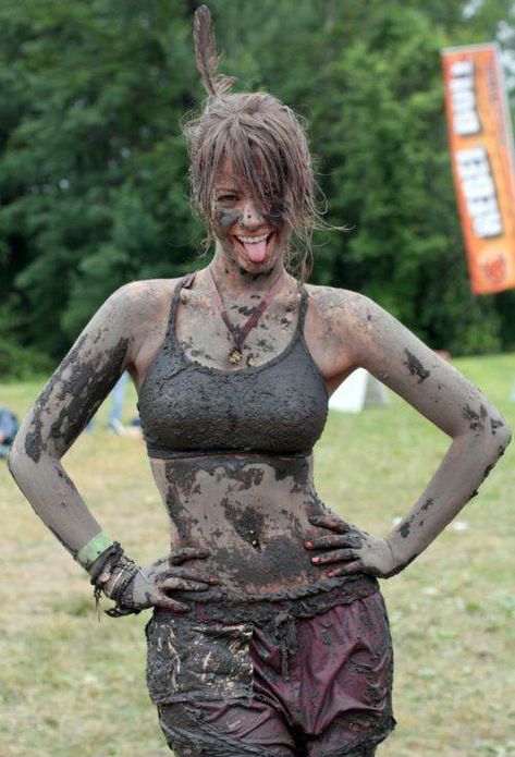 a repost but I don't care. She is gorgeous. - Imgur Mudding Girls, Muddy Girl, Mud Run, Dirty Girl, Tough Mudder, Spartan Race, Hilary Duff, College Girls, Miley Cyrus