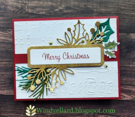 Christmas Cards Stampin Up, Christmas Classics, Christmas Leaves, Mary Fish, Stamped Christmas Cards, Stampin Pretty, Christmas Card Inspiration, Christmas Card Set, Homemade Christmas Cards