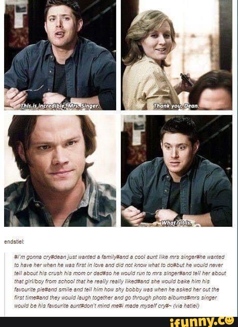 AAAAWWWWWWW Destiel Tumblr, Dean And Sam Winchester, Emmanuelle Vaugier, Funny Supernatural, Supernatural Pictures, Supernatural Tv Show, Character Analysis, Sam Dean, Supernatural Destiel