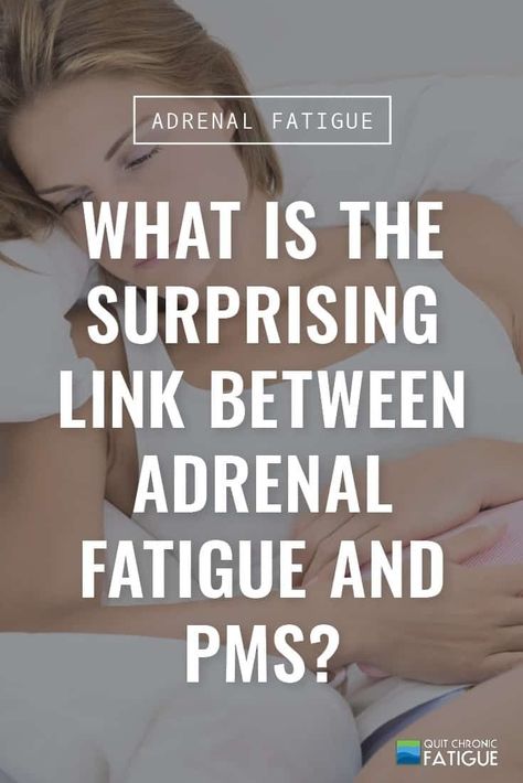 Are you experiencing fatigue and PMS every month? Then you’re not alone if you are. In fact, you might be surprised to learn that stress is one of the main causes of PMS! // Quit Chronic Fatigue Adrenal Fatigue Supplements, Adrenal Gland, Adrenal Fatigue Symptoms, Health Essentials, Mast Cell Activation Syndrome, Burnout Recovery, Addisons Disease, Holistic Health Remedies, Hormonal Imbalance