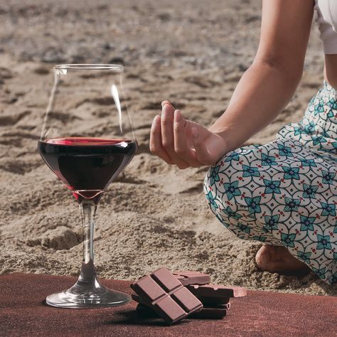 Wine Yoga, Wine Pairing Dinner, Night Yoga, Yoga On The Beach, Meditation Studio, Yoga For Balance, Wine Painting, Beach Place, Career Vision Board