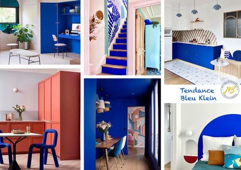 Bleu Klein, Colour Inspiration, Cozy Corner, Color Inspiration, Art Deco, Paris, Living Room, Color, Art