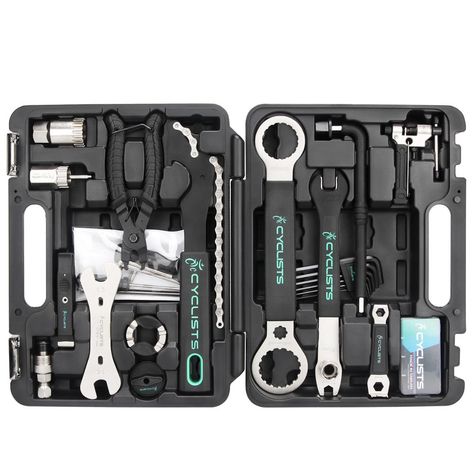 Bike Tool Kit, Bicycle Tools, Bicycle Repair, Best Mountain Bikes, Bike Tools, Bike Mechanics, Cool Bike Accessories, Bike Repair, Maintenance Tools