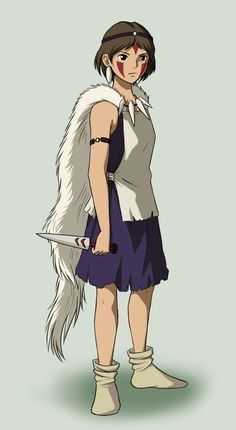 Princes Mononoke, Princess Mononoke Cosplay, Days Of February, Sans Cosplay, Mononoke Hime, Anime Cosplay Ideas, Personajes Studio Ghibli, Kitchen Improvements, Princess Mononoke