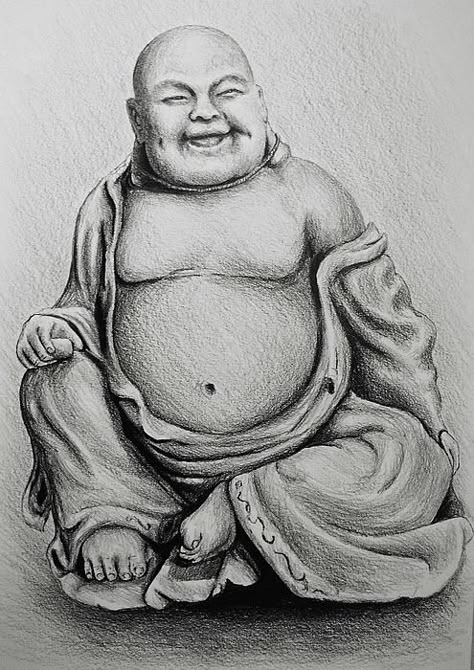 A Parable Shared by Buddha Laughing Buddha Tattoo, Buddhist Symbol Tattoos, Buddha Tattoo Ideas, Buddha Drawing, Tattoo Painting, Buddha Tattoo Design, Buddha Tattoos, Ganesha Tattoo, Little Buddha