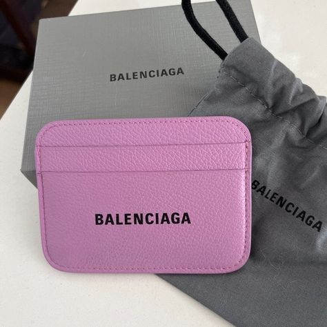 Balenciaga Card Wallet Balenciaga Accessories, Material Gworl, Balenciaga Wallet, Woman Wallet, Dress Better, Alcohol Aesthetic, Money And Happiness, Balenciaga Bag, Aesthetic Grunge