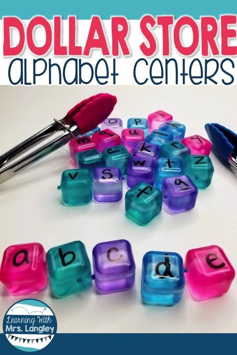 Crafts Storage, Alphabet Centers, Kindergarten Centers, Preschool Literacy, Literacy Center, Letter Activities, Alphabet Preschool, Kindergarten Literacy, Writing Center