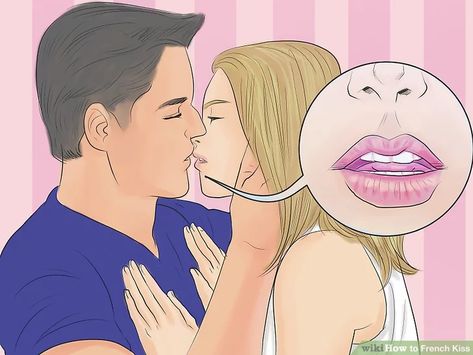 How to French Kiss (with Pictures) - wikiHow Best Kisses, Love Challenge, Kiss You, Positive Attitude, Cute Couples Goals, Aurora Sleeping Beauty, Kiss, How Are You Feeling, In This Moment