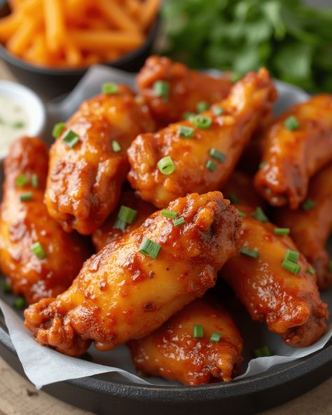 Sweet & Spicy Magic! 🌶️🍯 These 'Swicy' Chicken Wings Are a Must! 📋 Recipe Card: Ingredients: 🍗 10 chicken wings 🍯 1/4 cup honey 🌶️ 2 tbsp hot sauce 🧂 1 tsp garlic powder 🧈 1 tbsp butter Directions: 🍳 Bake or fry chicken wings until crispy. 🍯 Mix honey, hot sauce, garlic powder, and butter in a bowl. 🍗 Toss wings in the sauce mixture until fully coated. ✨ Serve hot and enjoy the sweet and spicy flavor explosion! #Foodie #Cooking #Recipes #HomeCooking #Delicious #Tasty #EasyRecipes #Dinne... Fry Chicken Wings, Honey Hot Sauce, Fry Chicken, Crispy Chicken Wings, Fried Chicken Wings, Hot Wings, Recipe Card, The Sauce, Sweet And Spicy