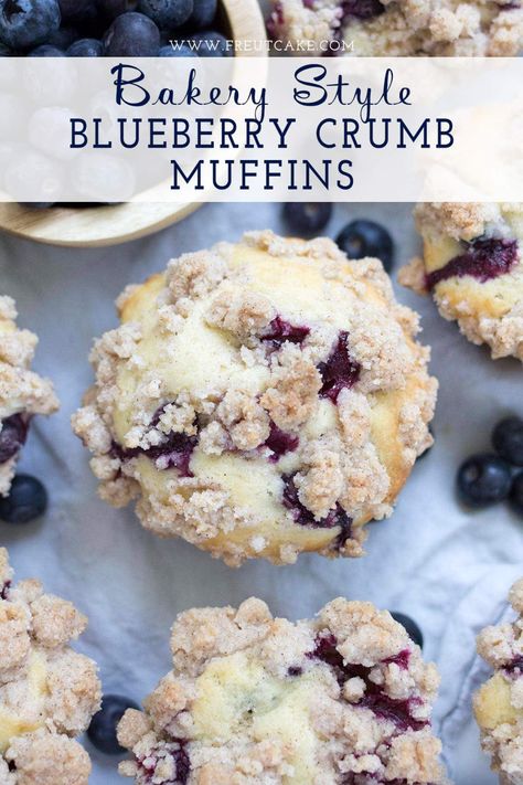 Fluffy Blueberry Muffins, Blueberry Crumb Muffins, Blueberry Muffin Topping, Blueberry Crumble Muffins, Bakery Style Blueberry Muffins, Homemade Blueberry Muffins, Quick Baking, Crumb Muffins, Best Blueberry Muffins