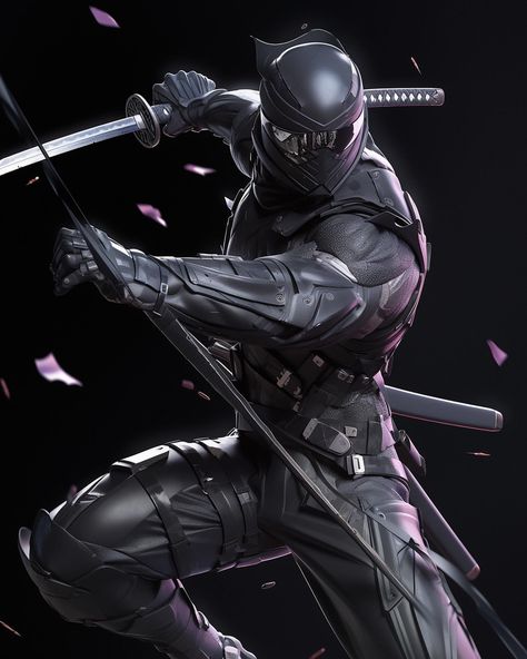 Snake Eyes Gi Joe, Ninja Outfit, Futuristic Armor, Comic Book Drawing, Cobra Commander, Jesus Christ Artwork, Snake Eyes, G I Joe, Marvel Deadpool