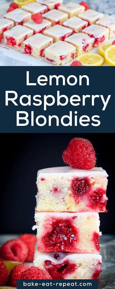 Yellow Raspberry Recipes, Strawberry Raspberry Dessert, Summer Raspberry Desserts, Lemon Raspberry Desserts Easy, Raspberry Lemon Desserts, Summer Desserts With Raspberries, No Bake Raspberry Desserts, Baking With Raspberries Easy Recipes, Apple Raspberry Recipes