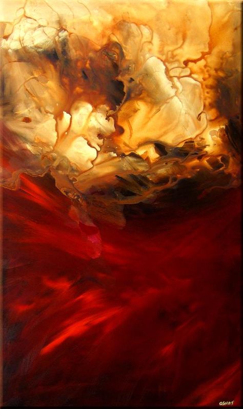 Dune by Osnat Tzadok; has my respect as an Artist for sure...amazing and inspirational. I feel like throwing some paint myself... Dune Painting, Abstract Art Gallery, Painter Artist, Fantasy Fiction, Wine Labels, Modern Artists, Contemporary Art Gallery, Fantastic Art, Abstract Oil