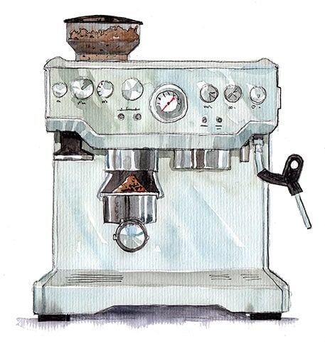 Coffee Art Drawing, Coffee Infographic, Robusta Coffee, Tea History, Arte Indie, Best Espresso Machine, Coffee Drawing, Coffee Illustration, Everyday Art