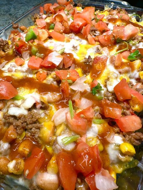 Walking Taco Casserole Southern Macaroni And Cheese, Cajun Chicken And Rice, Grilled Cheese Sloppy Joe, Pizza Pasta Recipe, Pizza Grilled Cheese, Walking Tacos, Hearty Casseroles, Taco Casserole, Ground Beef Tacos