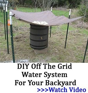 8 Small Survival Projects You Are Missing On Your Property - Ask a Prepper Water Catchment System, Rain Barrel System, Barrels Diy, Rain Catcher, Water Collection System, Water Catchment, Water From Air, Rain Harvesting, Rain Collection