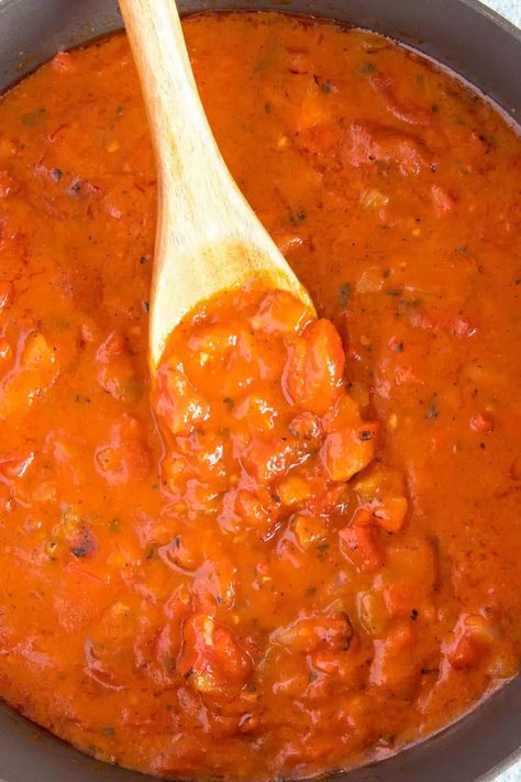 Easy Creole Sauce Recipe - This homemade Creole sauce recipe is versatile, zesty, and very easy to make. It' starts with a roux, lots of vegetables and seasonings, and tomatoes. Make it mild or spicy. #CajunCooking #SauceRecipe Creole Sauce Recipe, Marmalade Sauce, Creole Chicken, Creole Sauce, Homemade Cajun Seasoning, Cajun Creole Recipes, Delicious Seafood Recipes, Tomato Gravy, Cajun Cooking