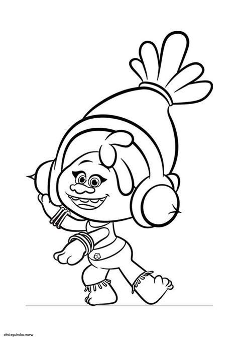 gulli les trolls dj suki coloriage #coloriageenlignegulli #coloriagegulli #coloriagegulliaimprimer #coloriagegullibarbie #coloriagegullifr Troll Drawing, Trolls Coloring Pages, Trolls Coloring, Trolls Birthday Party, Troll Party, Barbie Coloring, Barbie Coloring Pages, Trolls Movie, Cartoon Coloring Pages