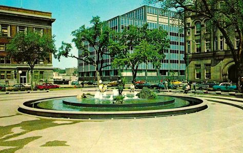 https://flic.kr/p/2in7HH3 | Vintage Saint Paul Postcard - Rice Park, A Plastichrome Postcard, Circa 1960s Park Square, City Hospital, Banks Building, St Paul Minnesota, 4th Street, Postcard Collection, Birds Eye View, St Paul, Saint Paul