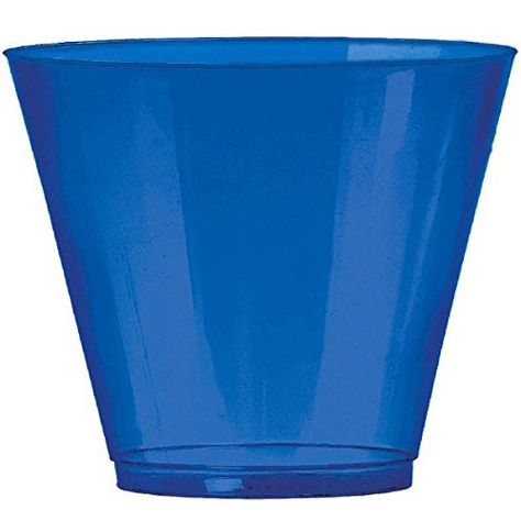 Amscan Big Party Pack Bright Plastic Cups 9 oz Royal Blue >>> Check this awesome product by going to the link at the image.Note:It is affiliate link to Amazon. Luau Party Favors, Pink Party Supplies, Coconut Cups, Plastic Party Cups, Clear Cups, Plastic Glasses, Jam Paper, Party Pack, Pink Parties