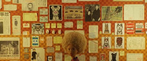 Isle Of Dogs Stills, Wes Anderson Framing, Tracy Walker Isle Of Dogs, Wes Anderson Still Life, Wes Anderson Frames, Wes Anderson Stills, Anderson Aesthetic, Color In Film, Process Book