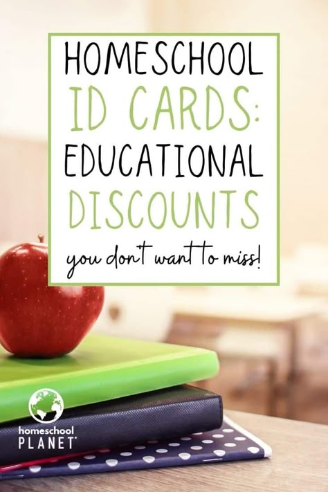 Homeschool Discounts, Homeschool Middle School, Free Id, Free Homeschool Curriculum, Homeschool Teacher, Homeschool Education, Homeschool Inspiration, Teacher Discounts, Homeschool Classroom