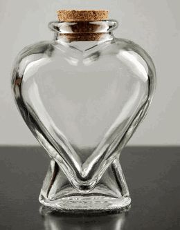 Small Glass Jars, Sand Ceremony, Apothecary Bottles, Glass Jars With Lids, Potion Bottle, Bottles And Jars, Glass Heart, Glass Etching, Glass Containers