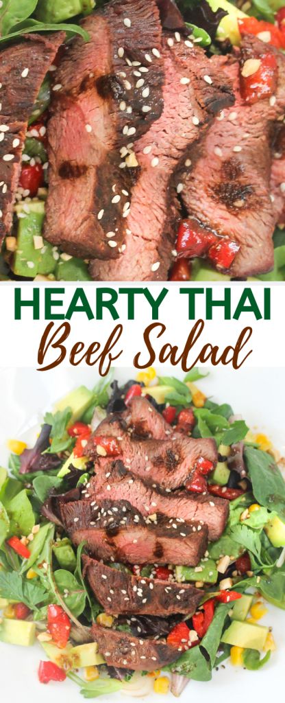 Simple Salad Recipes, Thai Beef Salad Recipe, Sims Home, Thai Beef Salad, Thai Beef, Beautiful Salad, Simple Salad, Beef Salad, Best Instant Pot Recipe