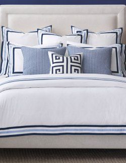 Bedrooms Dark, Guest Bedding, Beach Bedrooms, Bedroom Linens, Florida Project, Nautical Bedding, Coastal Condo, Beach House Bedroom, Coastal Bedding