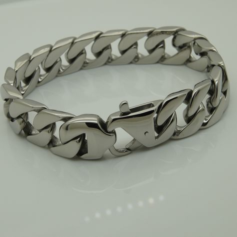 punk cool men/boy's stainless steel  chain bracelet men jewelry bracelets bangles Chain Bracelet Men, Mens Chain Bracelet, Bracelet Men, Men Jewelry, Mens Jewelry Bracelet, Men Boys, Steel Chain, Stainless Steel Chain, Chain Bracelet