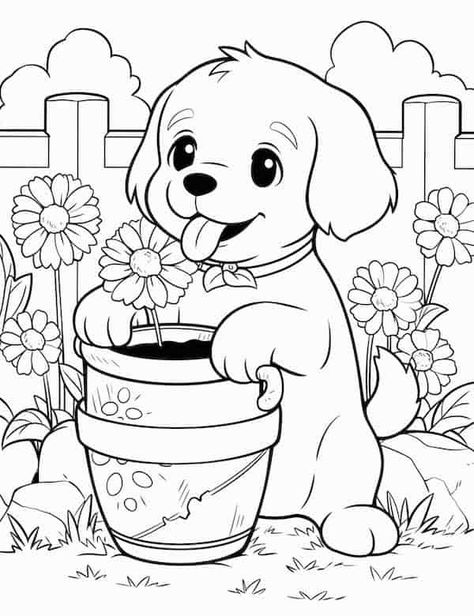 April Coloring Pages For Kids, Cute Pictures For Coloring, Coloring Books Animals, April Coloring Pages Free Printables, May Coloring Pages Free Printable, Colouring Pictures Printables, Coloring Pages To Print Free Printables, Pic For Coloring, May Coloring Sheets