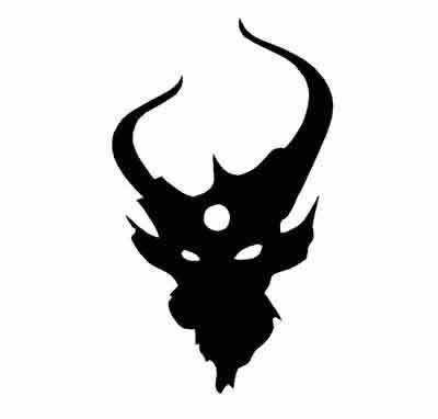 Demon Hunter Band, Demon Silhouette, Band Symbols, Hunter Symbol, Demon Logo, Demon Symbols, Herne The Hunter, Hunter Logo, Moonlight Photography