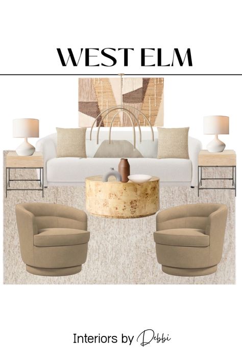 West Elm Home Decor, West Elm Sloane Sofa Mood Board, West Elm Sand Velvet, Harmony West Elm Couch, West Elm Living Room Ideas, Marin Sofa West Elm, Whitman Sofa West Elm, Haven Sofa West Elm, Haven West Elm Sectional