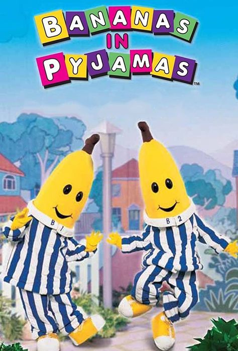 Kids Tv Shows 2000, Bananas And Pajamas, Bananas In Pajamas, Old Kids Shows, Banana In Pyjamas, Tom Wright, Postman Pat, Nostalgia 2000s, Magical Pictures