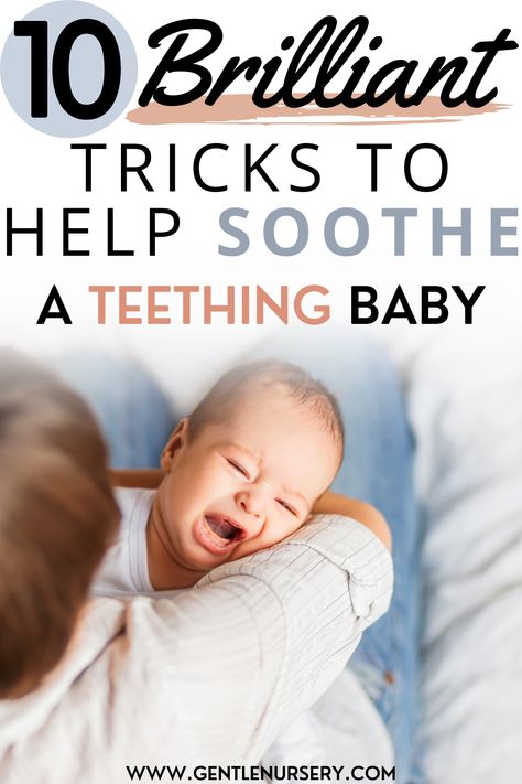 Newborn Soothing Tips, How To Soothe A Crying Baby, How To Calm A Fussy Baby, Colic Baby Symptoms, Colic Baby Remedies, Teething Hacks, Fussy Newborn, Baby Teething Remedies, Newborn Advice