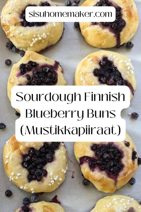 Finnish Baking, Fermented Bread, Sourdough Recipe, Coffee Bread, Sourdough Starter Discard Recipe, Scandinavian Food, Wild Blueberries, Sourdough Recipes, Breakfast Bake