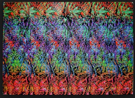 COLORFUL~ 3d Pictures Optical Illusions, Magic Eye Posters, Visual Puzzles, Crossed Eyes, 3d Stereograms, Magic Eye Pictures, Eye Illusions, Abstract Art Projects, Illusion Pictures