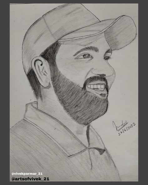 Rohit sharma sketch ❤️ Rohit Sharma Sketch, Rohit Sharma Drawing, Rohit Sharma, Ms Dhoni, Character Sketch, Made By Me, Sketch, Male Sketch, Drawings