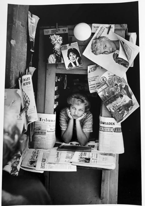 Ernst Haas - Polish Kiosk Woman, Poland, Black and White Portrait Photography 1960s For Sale at 1stDibs 1960s Black And White, Black And White Portrait Photography, Photographic Film, Photographers Gallery, Black And White Portrait, New York Museums, White Portrait, Artist Biography, Gelatin Silver Print