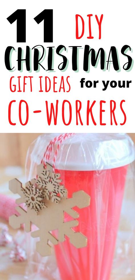 Xmas Gift Ideas For Coworkers, Christmas Gifts For Co Workers, Coworker Xmas Gifts, Office Xmas Gifts, Christmas Gift Ideas For Coworkers, Christmas Office Gifts, Diy Christmas Gifts For Coworkers, Coworker Holiday Gifts, Work Christmas Gifts