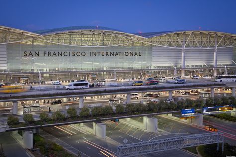 Exterior View Airport Map, San Francisco Airport, Aviation Fuel, San Francisco International Airport, Fear Of Flying, Golden Gate Park, Airline Flights, Aviation Industry, International Airport