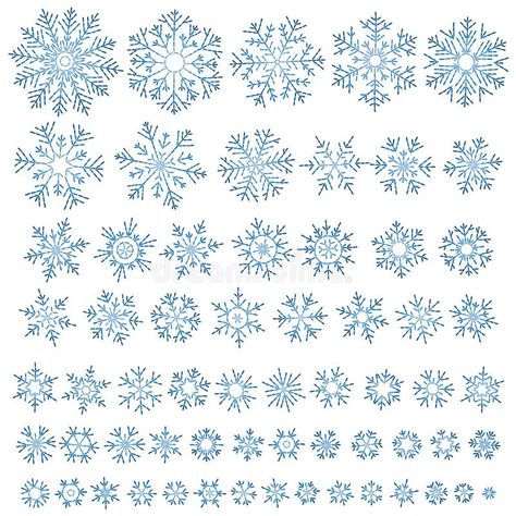 Snowflakes Set. Cross Stitch. Scheme Of Knitting And Embroidery Stock Vector - Illustration of flower, pattern: 134289207 Snowflakes Embroidery Pattern, Snowflake Cross Stitch Pattern, Embroidery Illustration, Beaded Ornaments Diy, Snowflake Cross Stitch, Handmade Felt Ornament, Snowflake Embroidery, Embroidery Lessons, Christmas Embroidery Patterns