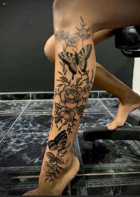 I will ake exclusive tattoo design for you Women’s Half Leg Sleeve, Half Leg Sleeve Tattoo Women, Womens Lower Leg Tattoo, Calf Sleeve Women Tattoo, Half Leg Sleeves For Females, Full Leg Sleeve Tattoo Female, Calf Tattoos For Women, Full Leg Tattoos, Chicano Drawings