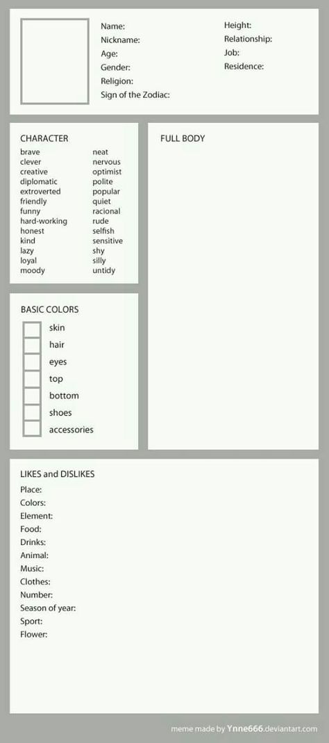 oc information chart Oc File Template, Oc Details, Character Sheet Writing, Character Questions, Story Tips, Character Sheet Template, Oc Drawing, Drawing Prompts, Character Template