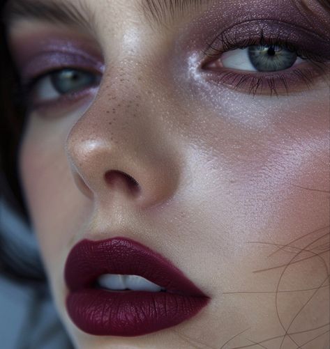 Sparkly Eyeshadow, Raspberry Red, Red Lips, Plum, Raspberry, Lips, Makeup, Red, Make Up